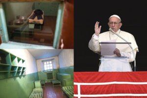 Siaubo rūmų darbuotojai nuogąstauja, ar popiežiui Pranciškui čia nepasidarys bloga