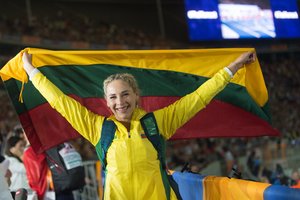 Medaliu nustebinusi lengvaatletė Liveta Jasiūnaitė: „Mano širdies draugas – ietis“