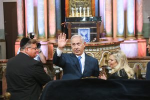 Izraelio premjeras B. Netanyahu: gerbiu V. Putiną, į Ukrainos konfliktą nesikišime