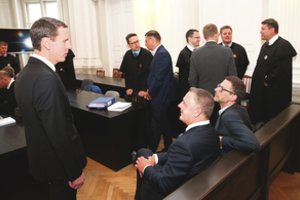 Teisiamieji dangstėsi ir netikėtais skydais