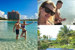 Gražuolės Deimantės Guobytės ir jos vyro medaus mėnuo – pavydėtinas