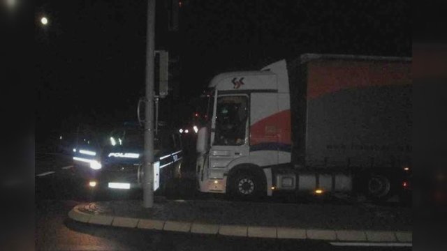 Vokietijos policija vijosi girtą Lietuvos vilkiko vairuotoją