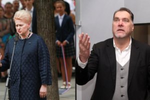 Įtakingiausi Lietuvoje – Dalia Grybauskaitė ir Arvydas Sabonis