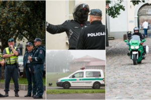 Policija surengė repeticiją: mokėsi, kaip elgtis per popiežiaus vizitą