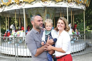 Žurnalistų porai sūnus  tapo ir tarpusavio santykių išbandymu