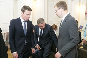 Vytautas Gapšys teisme pasakojo apie santykius su Raimondu Kurlianskiu