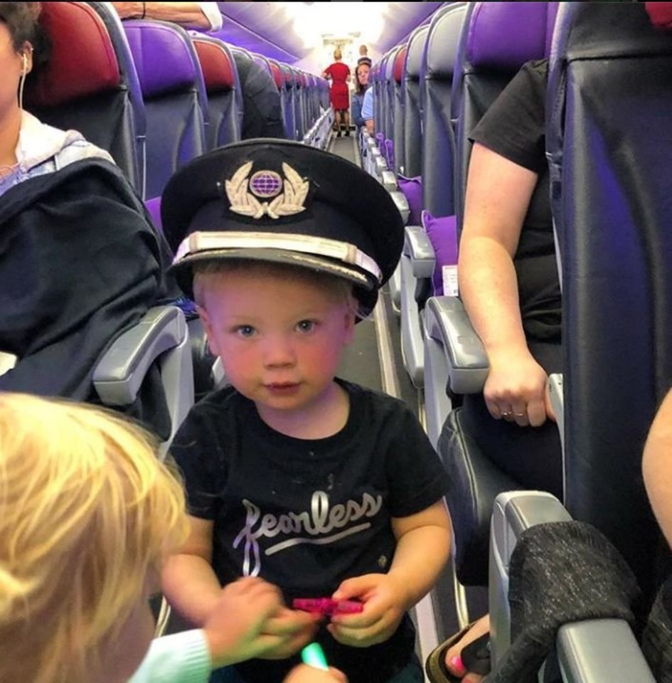 Pink sūnus Jamesonas Moonas šiuo metu serga rankų, kojų ir burnos liga.<br> Instagram nuotr.