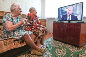 Rusai net po Vladimiro Putino pažadų jaučiasi nuskriausti