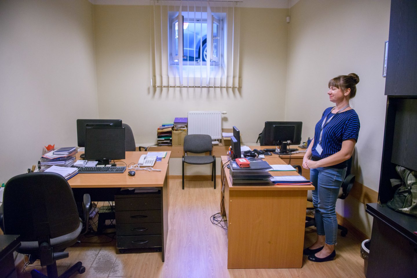 Vilniaus apygardos teismo darbuotojai šaukiasi pagalbos – dirba apgailėtinomis sąlygomis.<br> J.Stacevičiaus nuotr. 