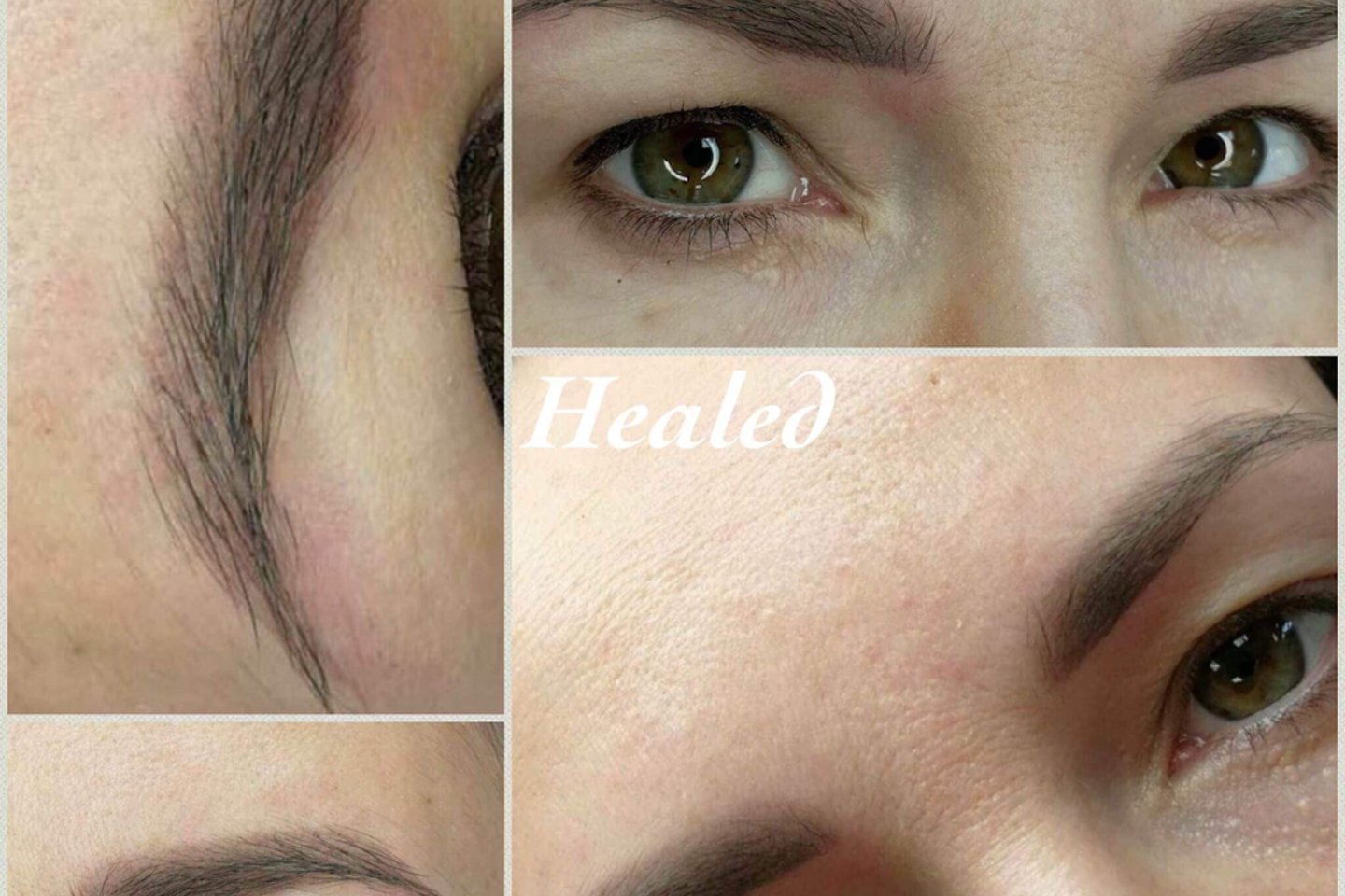 Sugiję antakiai po permanentninio makiažo procedūros. <br>„PM studijos“ nuotr.