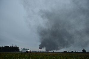 Vokietijoje per sprogimą ir gaisrą naftos įmonėje sužeisti aštuoni žmonės