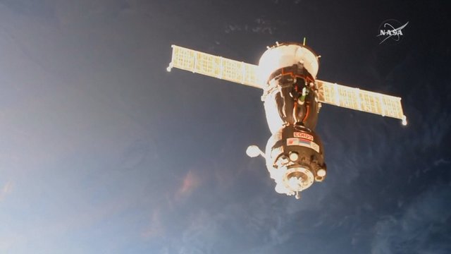 Tarptautinėje kosmoso stotyje vykdomi rusų erdvėlaivio remonto darbai