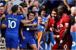 „Liverpool“ ir „Chelsea“ pratęsė pergalių serijas, „City“ taip pat įsirašė tris taškus 