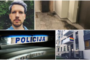 Vėl išpuolis prieš gėjų bendruomenę? Pareigūnai kol kas tik pataria „nedemonstruoti vėliavų“