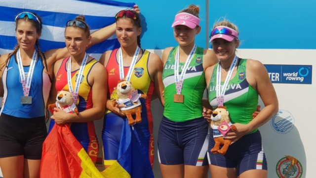 Dvi Lietuvos valtys pasipuošė medaliais Europos jaunimo čempionate