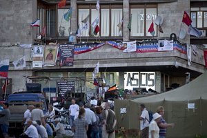 Separatistai skelbia: Ukraina rengiasi puolimui