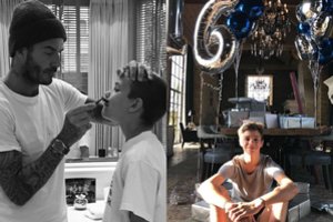 Sūnaus ir tėčio akimirka: Davido Beckhamo sūnus atšventė 16-ąjį gimtadienį