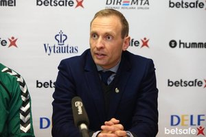 Jaunimo rinktinės treneris C. Falchas: „Palikome rūbinę kaip nugalėtojai ir į ją tokiais sugrįšime“