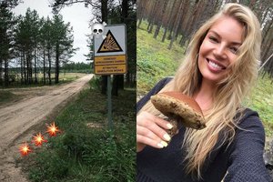 Savaitgalį grybavusi Solveiga Mykolaitytė papasakojo, ko bijo miške