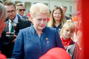 Prezidentė prisipažino: „Buvau išdykusi“