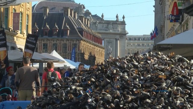 Prancūzijoje į blusturgį pristatyta 500 tonų moliuskų