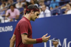 „US Open“ turnyre – netikėtas R. Federerio pralaimėjimas 55-ajai raketei