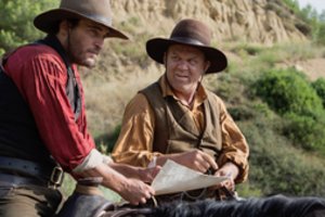 Išskirtinis vesternas su komedijos elementais stebina aktorių pasirinkimu