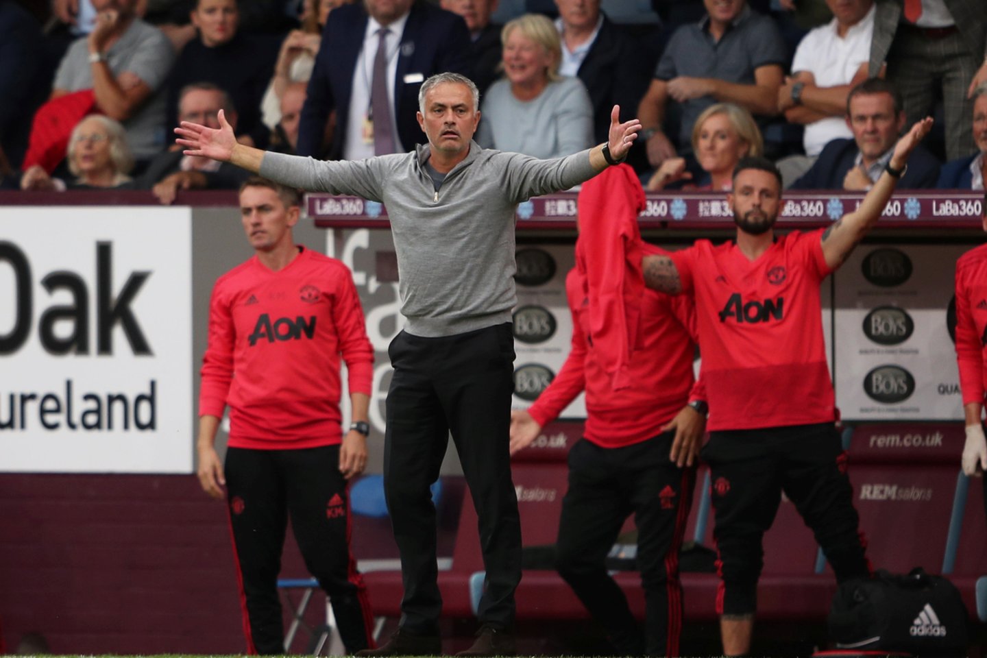 J.Mourinho emocijos.