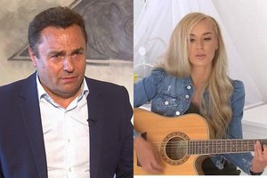 Petrui Gražuliui dukrą pagimdžiusi palangiškė nustebino itin jautria daina ir pokyčiais