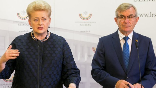 D. Grybauskaitė: teisėkūros sistemoje – vis daugiau prieštaravimų Konstitucijai