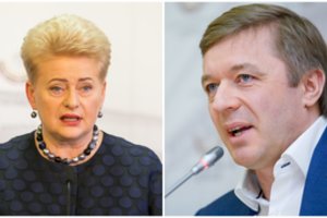 Po D. Grybauskaitės sprigto R. Karbauskis kirto ir prezidentei, ir konservatoriams