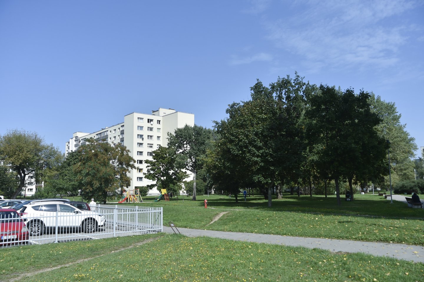 Pasak R.Rudukienės, apie 1,5 ha ploto viešojoje erdvėje ateityje gali būti įrengta aikštė, vaikų žaidimų aikštelės, takai, parko želdynai.