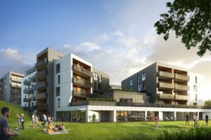 Tarp Belmonto miško ir Vilnelės dygs šeši nauji daugiabučiai