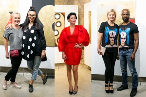 Meno parodoje – viešumoje retai sutinkama Reda Bžeskienė