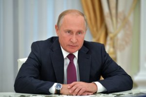 Sirijoje teroristai ruošiasi provokacijoms panaudoti cheminį ginklą, sako V. Putinas