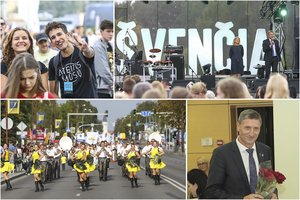 Šiaulių gimtadienis prasidėjo įspūdinga eisena