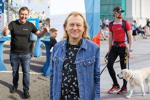 Aktyvus vilniečių sekmadienis: maratone pasirodė ir Antanas Guoga