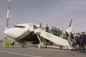 Lietuvos rinktinė užsakomuoju reisu atvyko į Juodkalniją