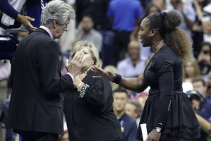 Po skandalingo „US Open“ finalo S. Williams sulaukė piniginės baudos