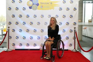 Kelialapio į Tokiją siekianti R. Bučinskytė sulaukė finansinės paramos