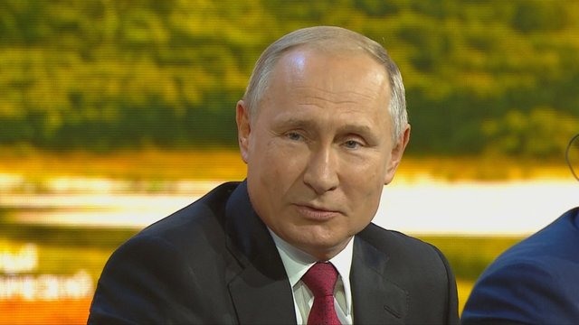Rusijos lyderis apie įtariamuosius Skripalių apnuodijimu: nieko kriminalinio nėra