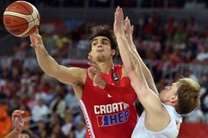 Mačui su Lietuva Kroatijos rinktinė į kovą meta du NBA žaidėjus
