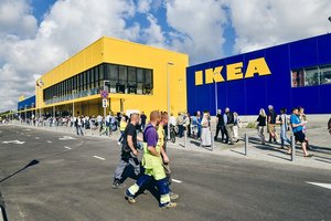  „Ikea“ 2019 metais atidarys pirmą parduotuvę Ukrainoje