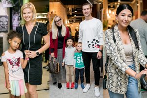 Žinomi žmonės su atžalomis mėgavosi įsimintinu vakaru