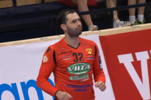 Pirmuoju tašku Čempionų lygoje džiaugėsi vienas Lietuvos rankininkas