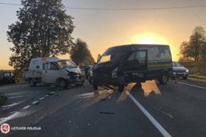 Panevėžio rajone susidūrė du automobiliai: žuvo vyras