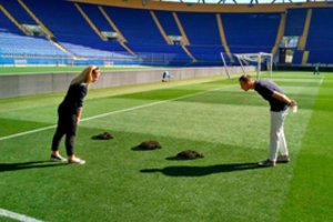 Netikėtos problemos Donecko klubui: turėjo kovoti su kurmiais