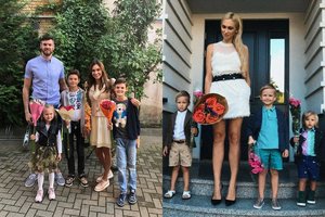 Asmenukėse – ūgtelėję Lavrinovičių vaikai ir Gintarės Songailės spindesys