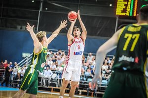 Velniška drama virto Lietuvos rinktinės švente – atlaikė kroatų iš NBA šturmą