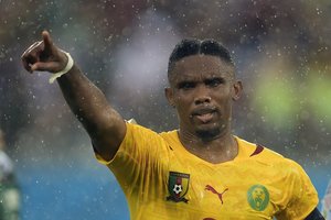 Samuelis Eto'o Kataro čempionate pelnė įspūdingą įvartį